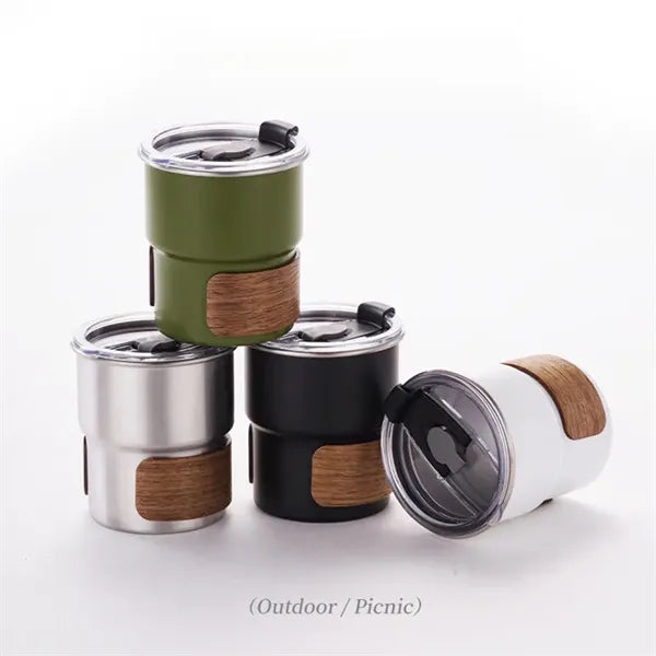 304 Stainless Steel Water Cup Outdoor Anti-Scald Camping Mug