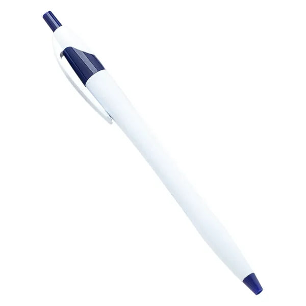 Retractable Curved Ballpoint Pen
