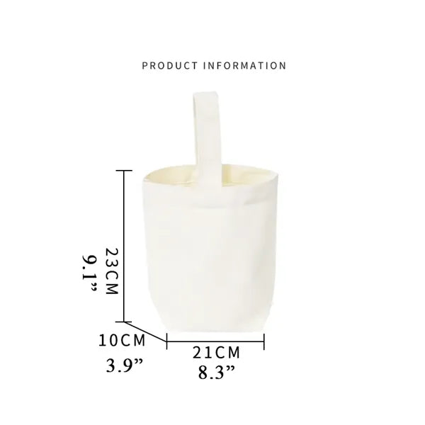Canvas Tote Bag with Single Handle