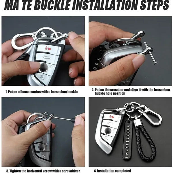 Anti-Lost Car Keychain