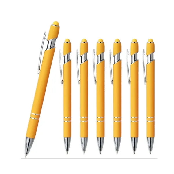 Soft-Touch Aluminum Ballpoint Pen