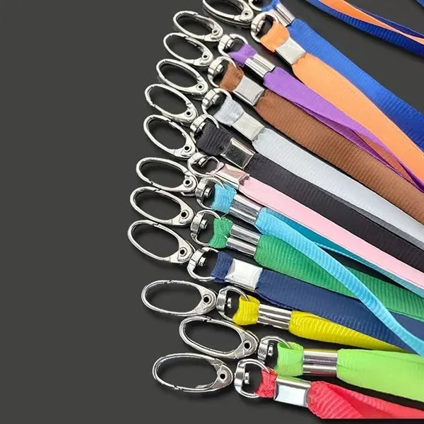 Recycled Cotton Lanyardwith Swivel Hook & Detachable Buckle