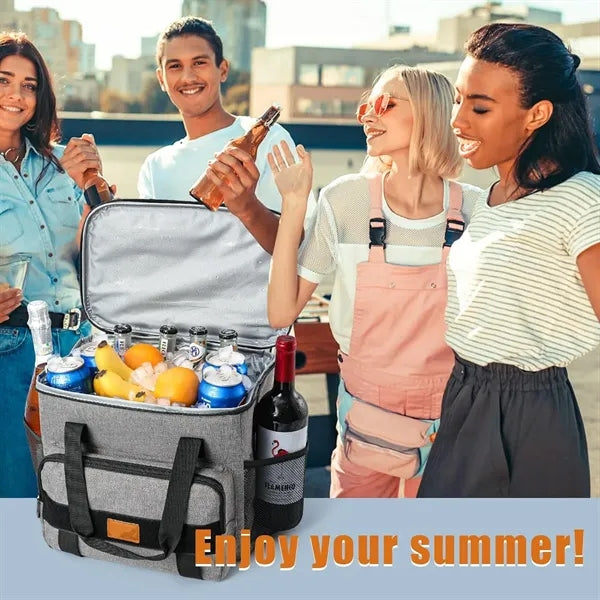 Collapsible Small Cooler Bags 14L Soft Sided Leakproof Lunch