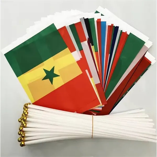 12" x 8" Hand Waving Flag Banner