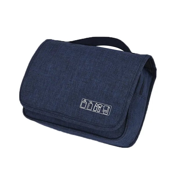 Hand-Held Hook Dry And Wet Separation Toiletry Bag