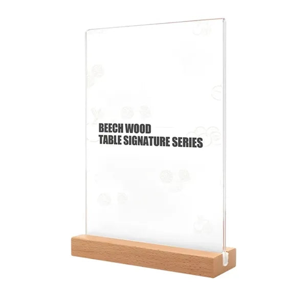 Beech Wood Display Stand