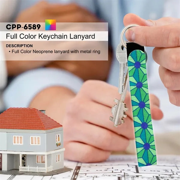 Full Color Keychain Lanyard
