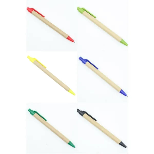 Eco-friendly Kraft Paper Tube Pen