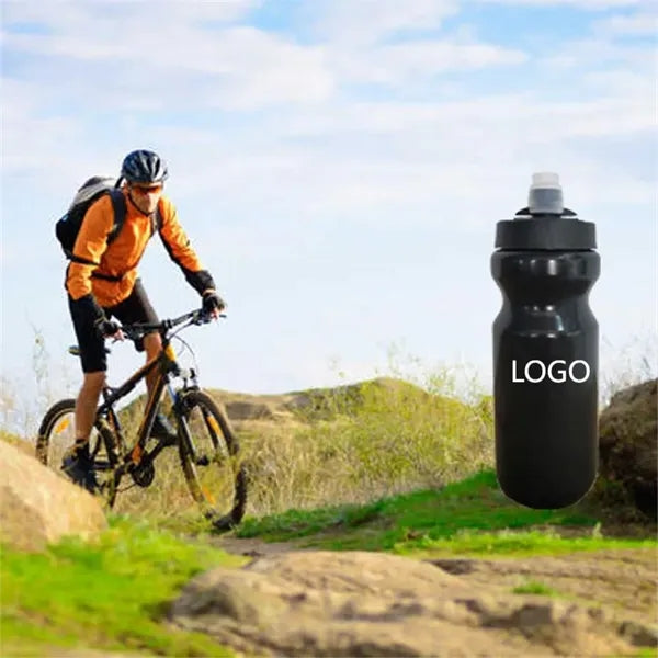 21 OZ Plastic Bike Water Bottle
