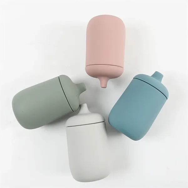 Silicone Baby Sippy Cup Handless