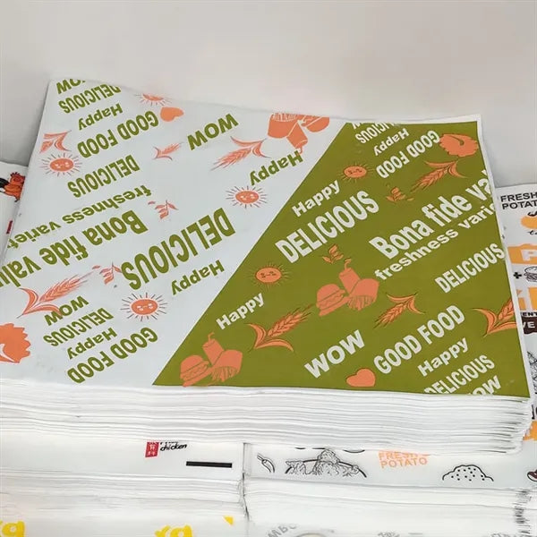 Burger/Sandwich Food Grade Wrapping Paper