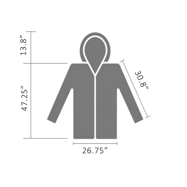 Emergency Raincoat for Adult