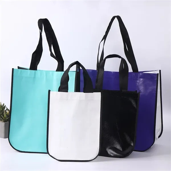 Round Corner Non-woven Laminated Grocery Bag
