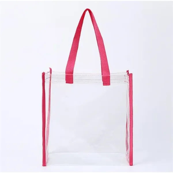 Clear Plastic Tote Bag With Handles