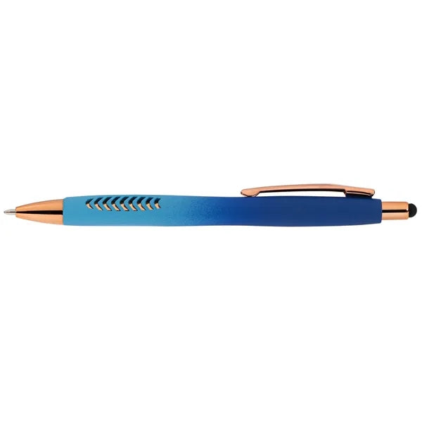 Avalon Ombre Softy Rose Gold Pen w/ Stylus - Color Jet