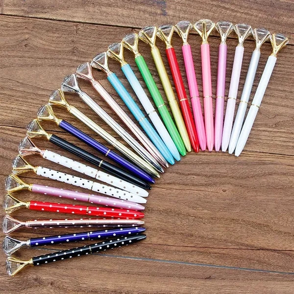 Beautiful Rhinestones Wedding Crystal Metal Ballpoint Pen