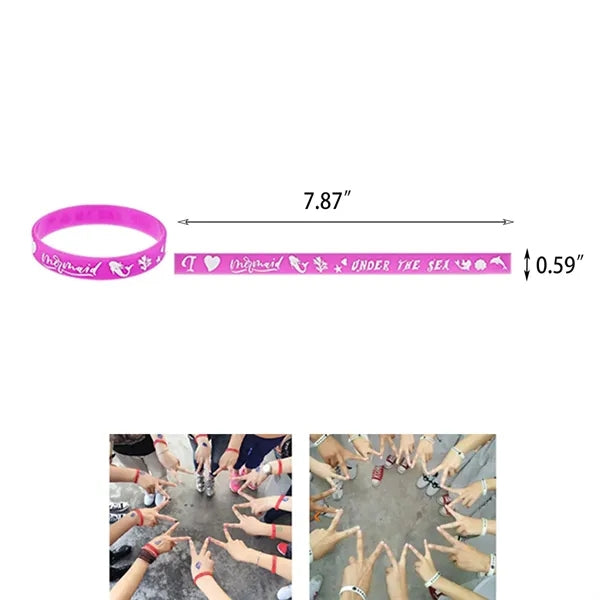 Sporty Slim Silicone Wristband