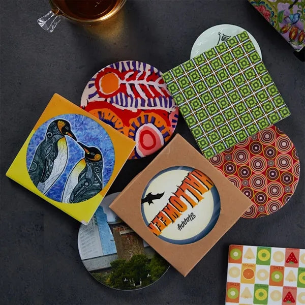 Absorbent Ceramic Stone Coaster