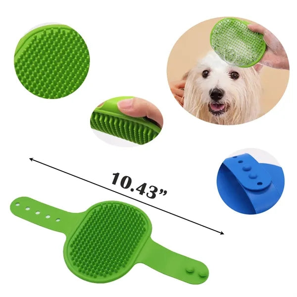 Pet Silicone Bath Brush