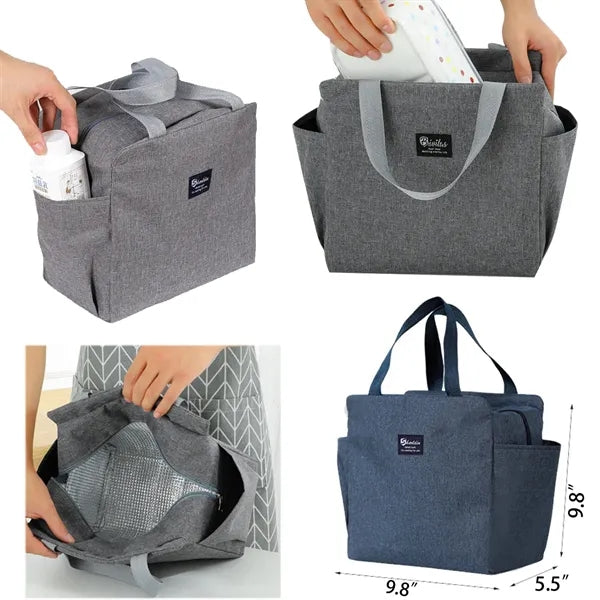 Insulated Therma Carry Food Lunch Tote Cooler Bag