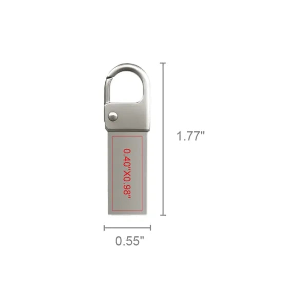 Lockport Industrial Lobster Claw USB Flash Drive