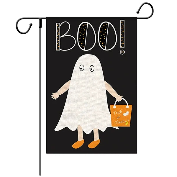 Double Sided Halloween Garden Flag