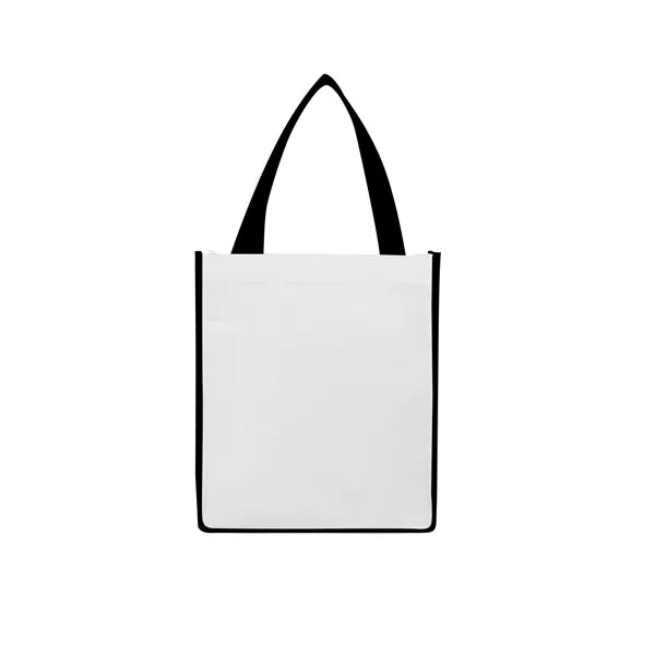 Laminated Non-Woven Tote Bag ( 12" X 13" X 8" )