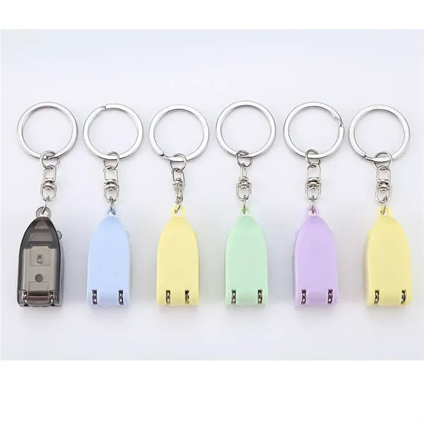 Mini Portable Folding Nail Clipper Carbon Steel W/Key Ring
