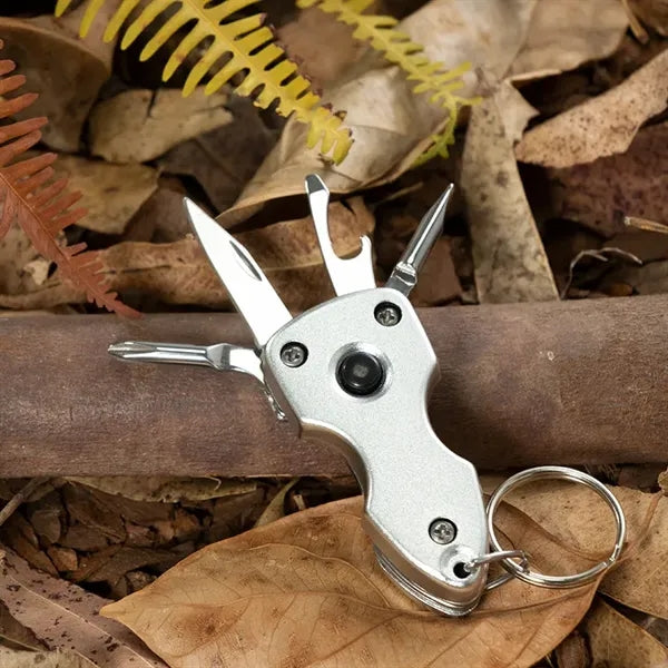 Folding Knife 5 In 1 Stainless Steel pocket Tool