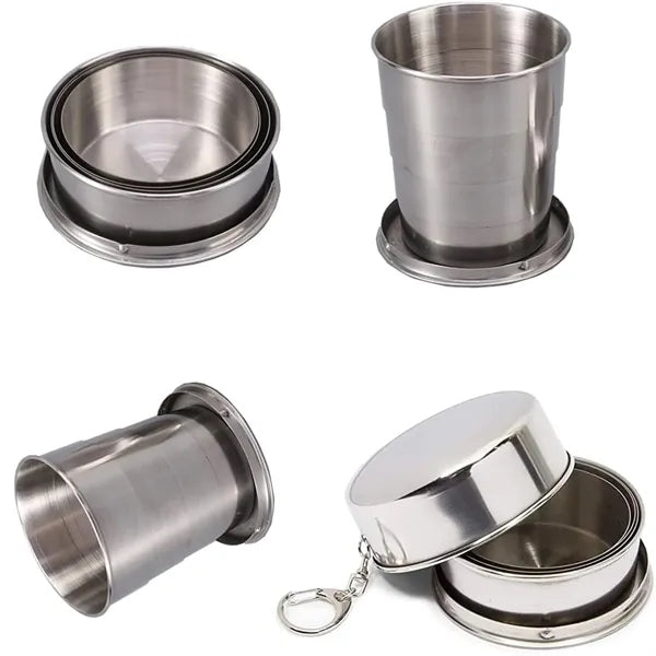 250ml Foldable Stainless Steel Cup