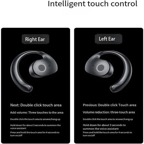 Wireless Bluetooth Hanging Open Earphones Noise Reduction