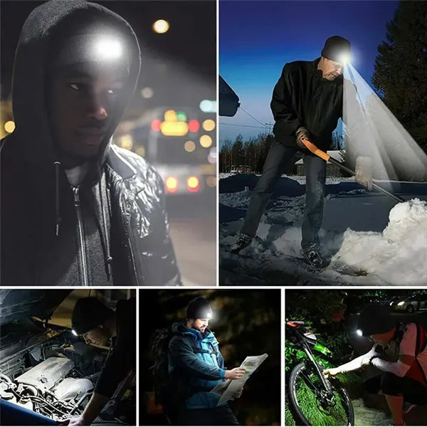 Beanie Hat With Led Light