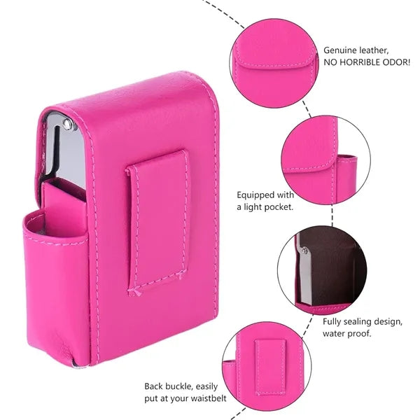 PU Leather Cigarette Storage Case