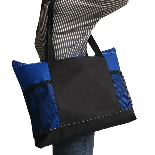 Zippered Tote Bag