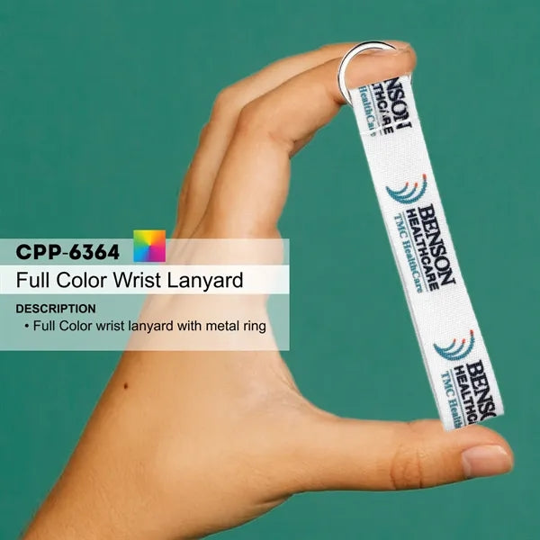 Full Color Wrist Lanyard