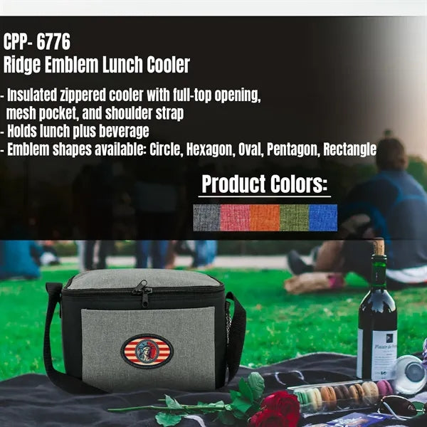 Ridge Emblem Lunch Cooler