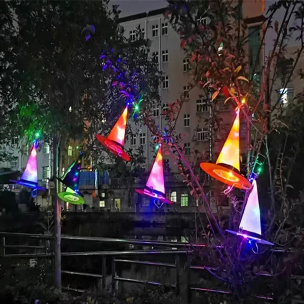 Halloween LED Lighted Witch Hat