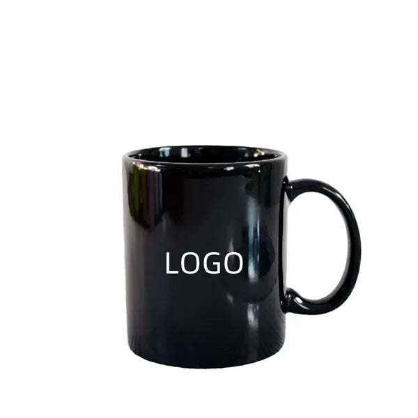 Black Ceramic Coffee Mug