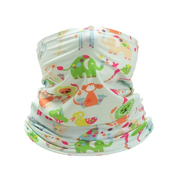 9"x20" Single Layer Lycra Full Color Tube Neck Gaiter