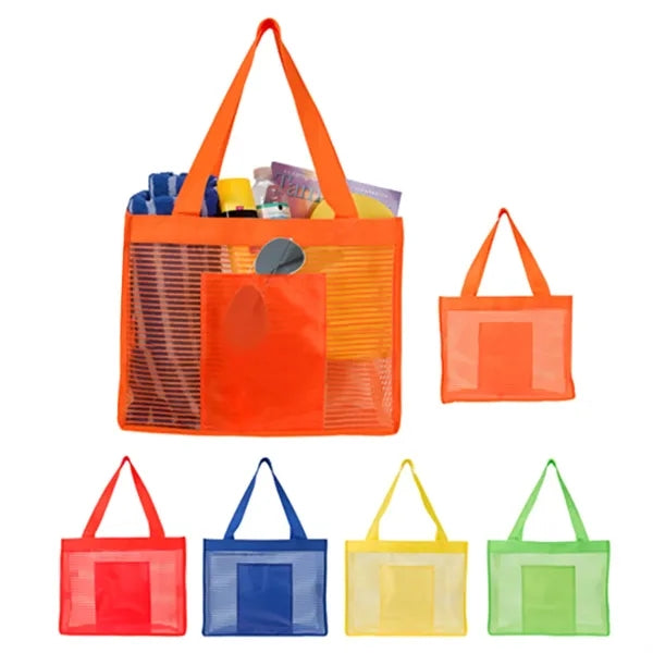 Mesh Beach Tote Pool Bag
