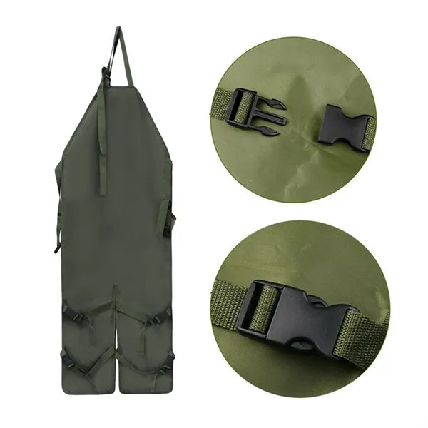 Versatile Canvas Garden Pottery Apron with Multiple Pockets