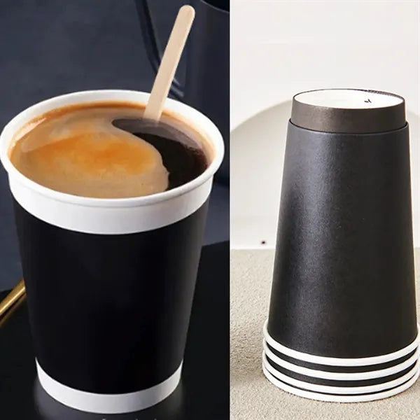 12 oz Double Wall Compostable Paper Cup
