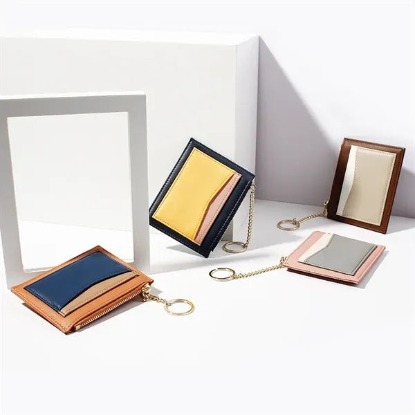 Thin Stylish Wallet Money Bag Purse With Keychain For Women