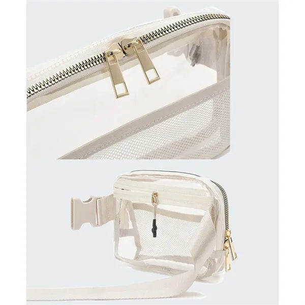 Clear Bag Stadium Approved Crossbody Fanny Belt Pack Unisex