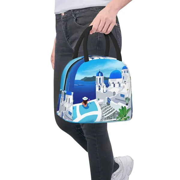 Lunch Bag Insulated Cooler W/Carry Handles Drink Carrier