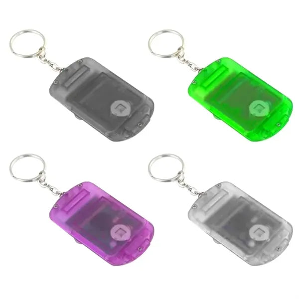 Portable Mini Pocket Electronic Calculator Key Ring Keychain