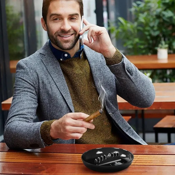 Ash Tray For Cigarettes & Cigar