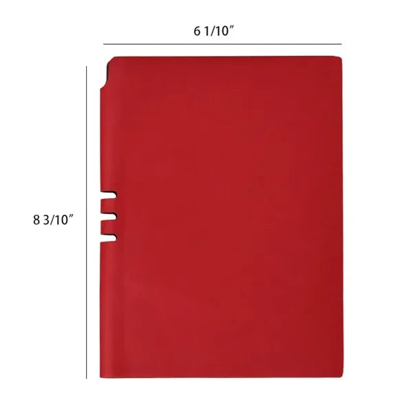 A5 Soft Touch Notebook with Pen Holder