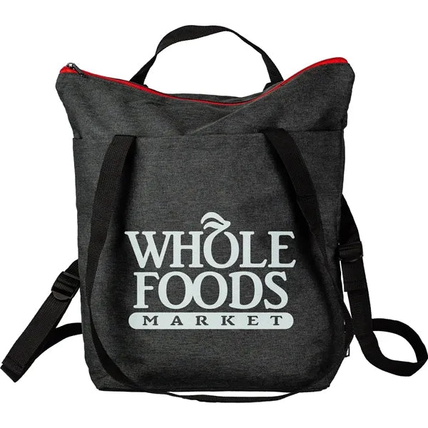 Eco-Conscious 10" x 4" x 15"RPET Tote/Backpack