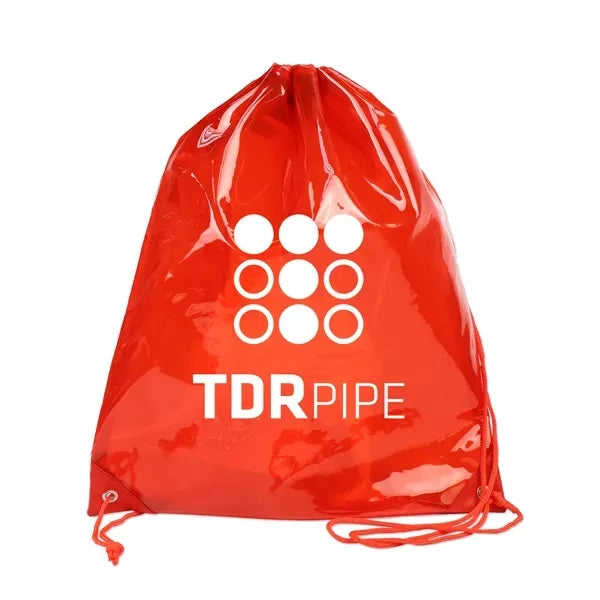 Clear Drawstring Bag